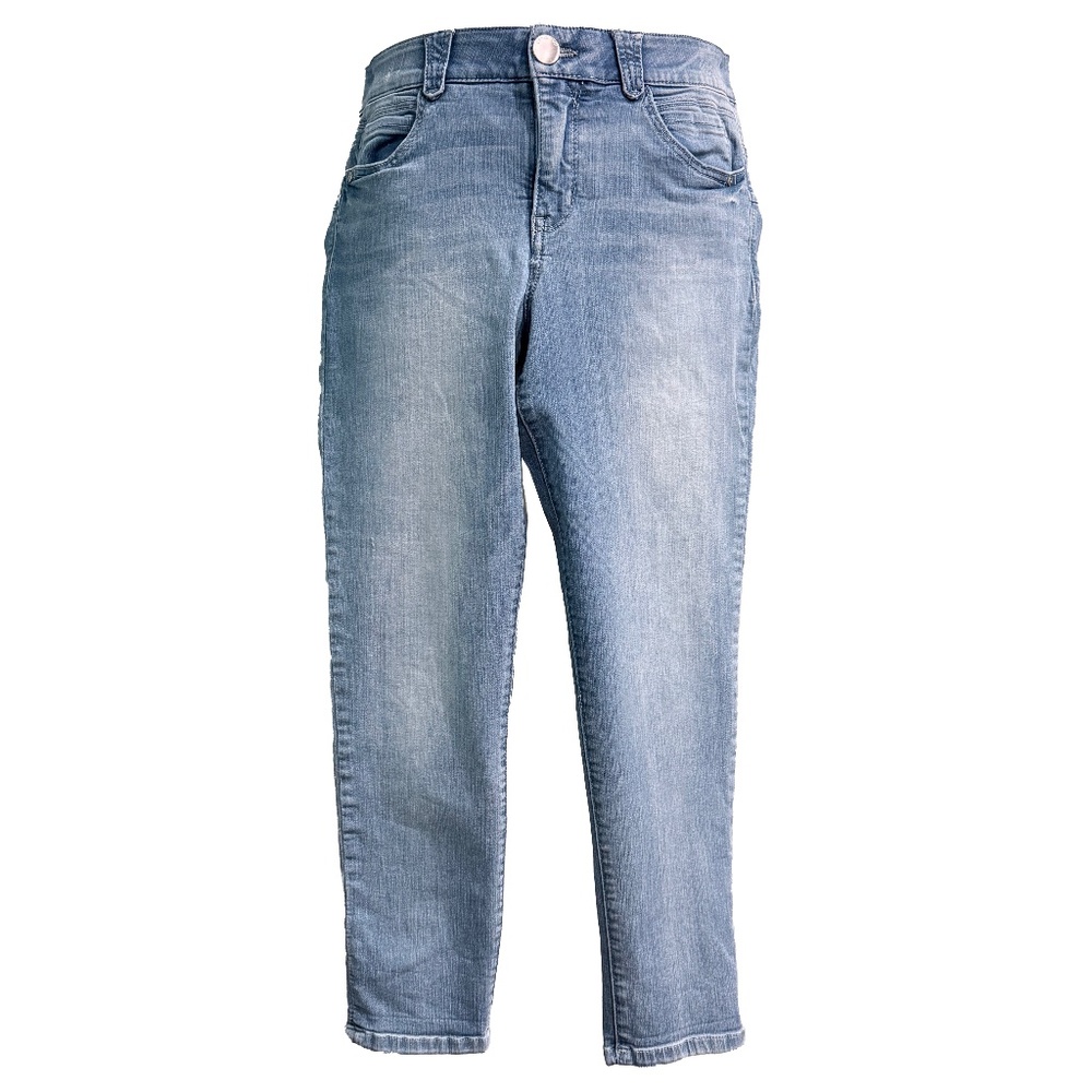 💗 EUC Democracy “Ab”solution High Rise Ankle Jeans — Light Wash — Sz 10